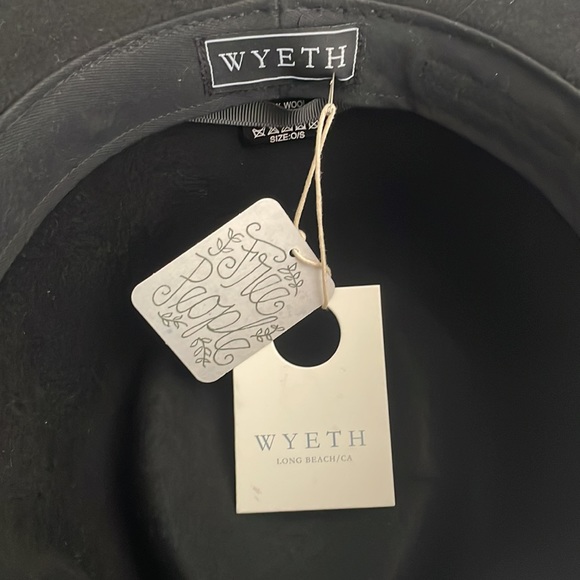 Free People x Wyeth Dakota Black Band Felt Wool Hat - Picture 5 of 8